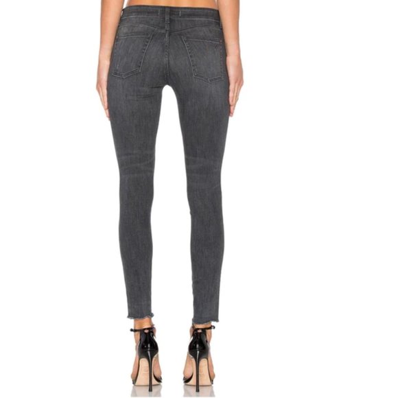 DL1961 x Jessica Alba Womens No. 3 Instasculpt Skinny Jeans Weathered size 28 - Picture 2 of 16
